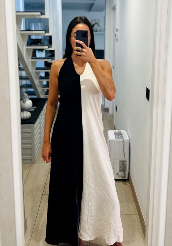 Vestido Bicolor