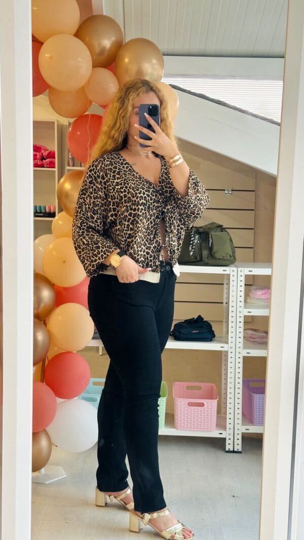 Blusa/Chaqueta Leopardo