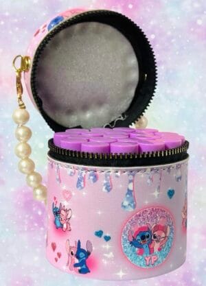 Estuche-Bolso STITCH LILA
