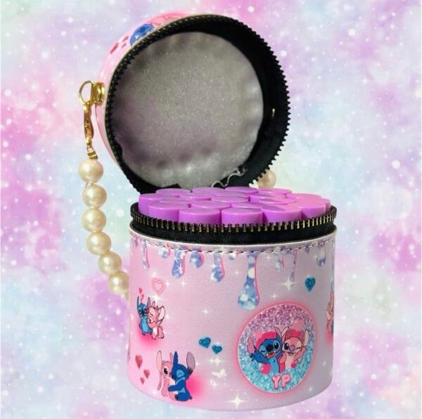 Estuche-Bolso STITCH LILA