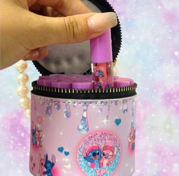 Estuche-Bolso STITCH LILA - Imagen 2