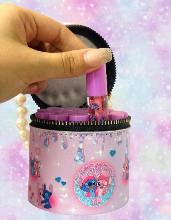 Estuche-Bolso STITCH LILA - Imagen 2