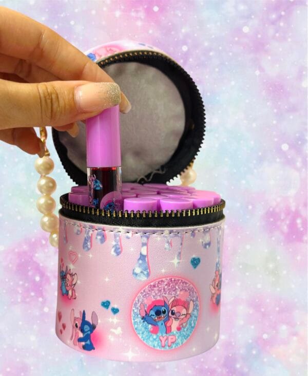 Estuche-Bolso STITCH LILA
