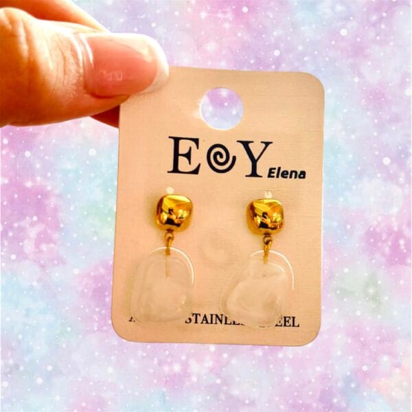 Pendientes AURA BLANCOS