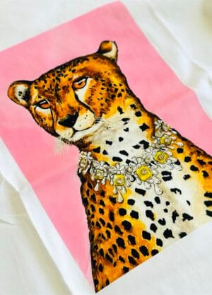 Camiseta GUEPARDO ROSA