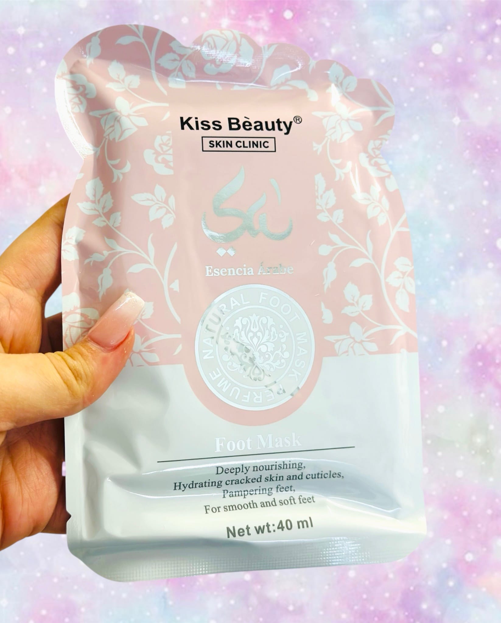 Mascarilla de Pies YARA ROSA