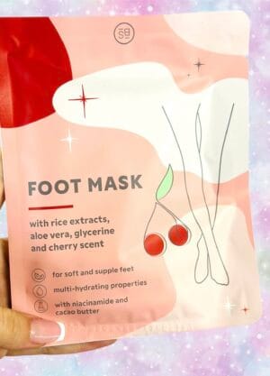 Mascarilla pies CEREZA