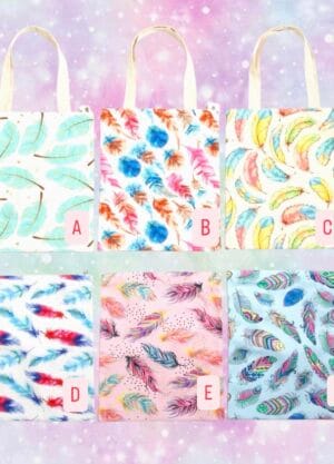 Bolsa de Tela PLUMAS