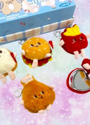 Espejo/Monedero Peluche