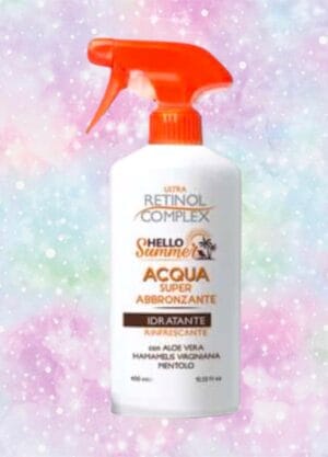 Agua bronceadora