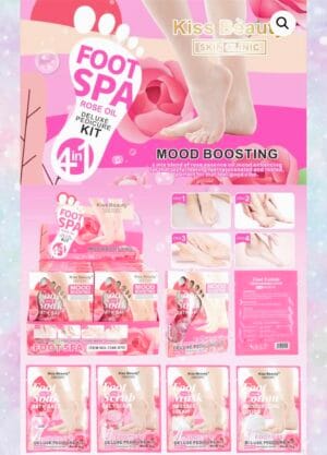 Set Pedicura Rosas