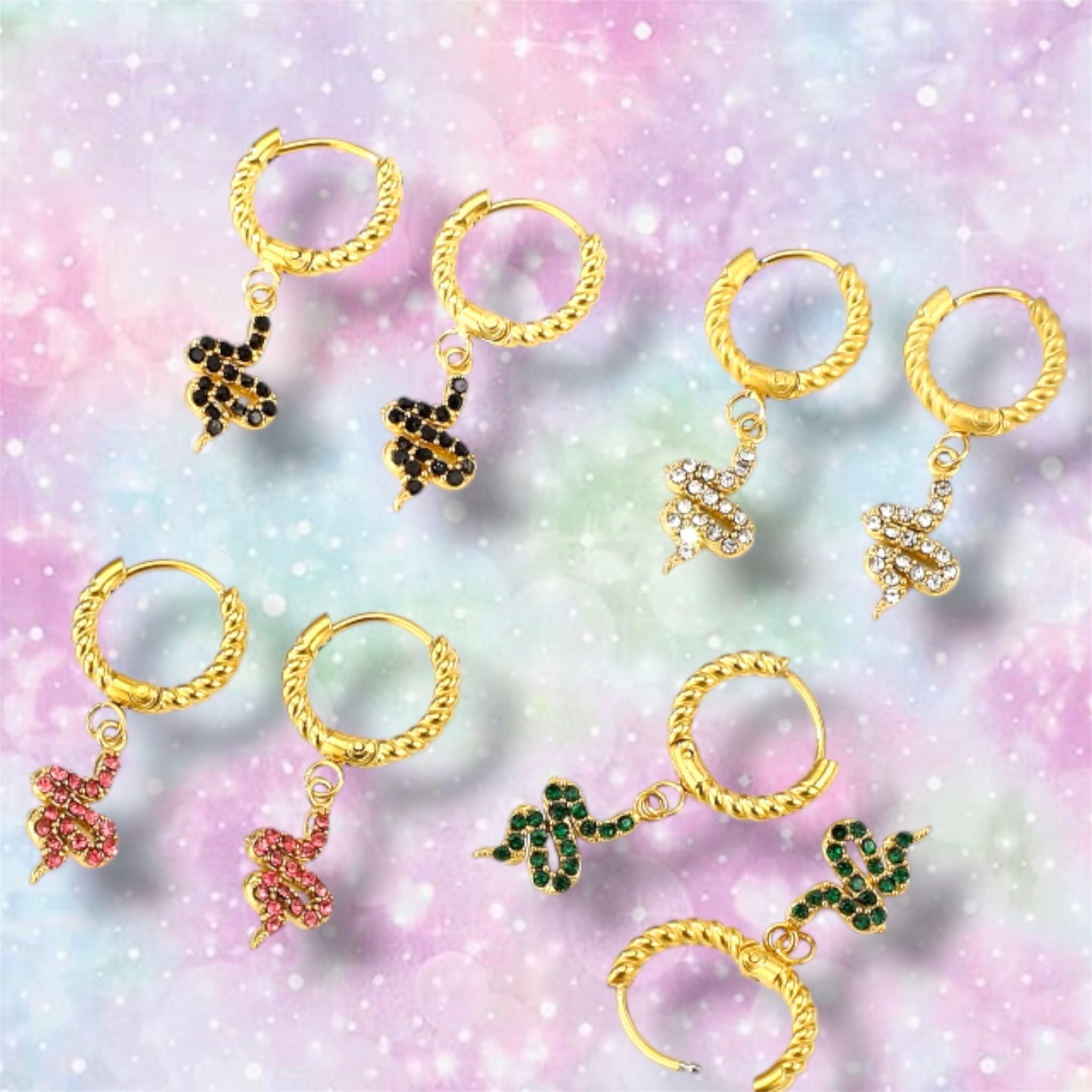 Pendientes Serpientes