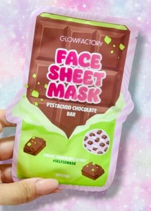Mascarilla facial Pistacho y Chocolate
